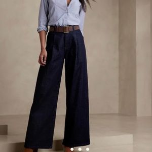 *Brand new* Banana Republic wide leg jeans